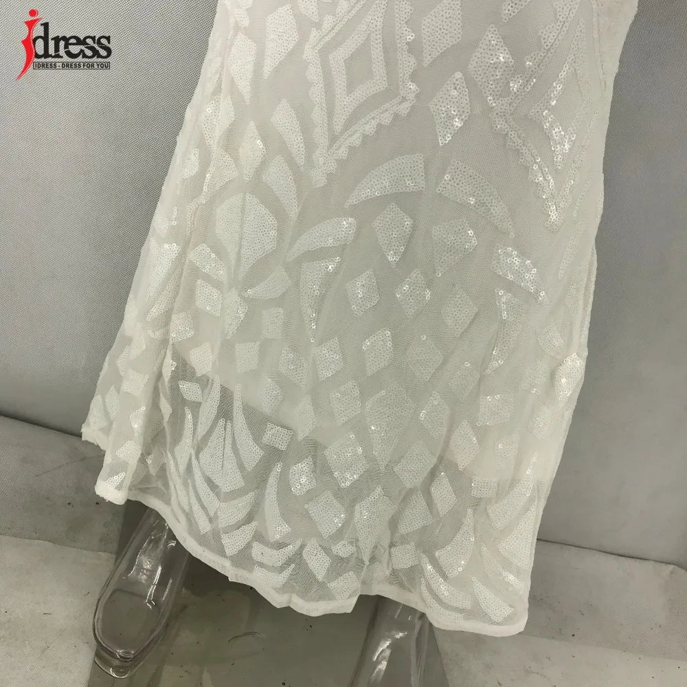 Abito lungo da donna HBLL Autunno Inverno Elegante abito da festa in discoteca con maniche lunghe e scollo a V, abito lungo sexy Maxi abito