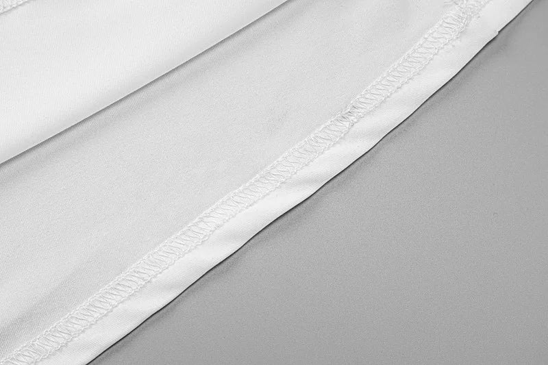 Abito lungo monospalla con lacci Dulzura per donna, aderente, elegante, perfetto per feste, compleanni e serate estive 2023.