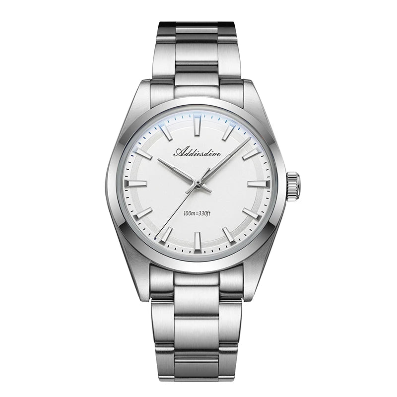 NOVA STORE. Orologio da uomo di lusso super luminoso in acciaio inossidabile , Orologi al quarzo