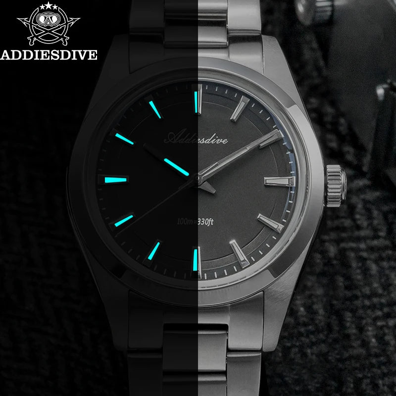 NOVA STORE. Orologio da uomo di lusso super luminoso in acciaio inossidabile , Orologi al quarzo