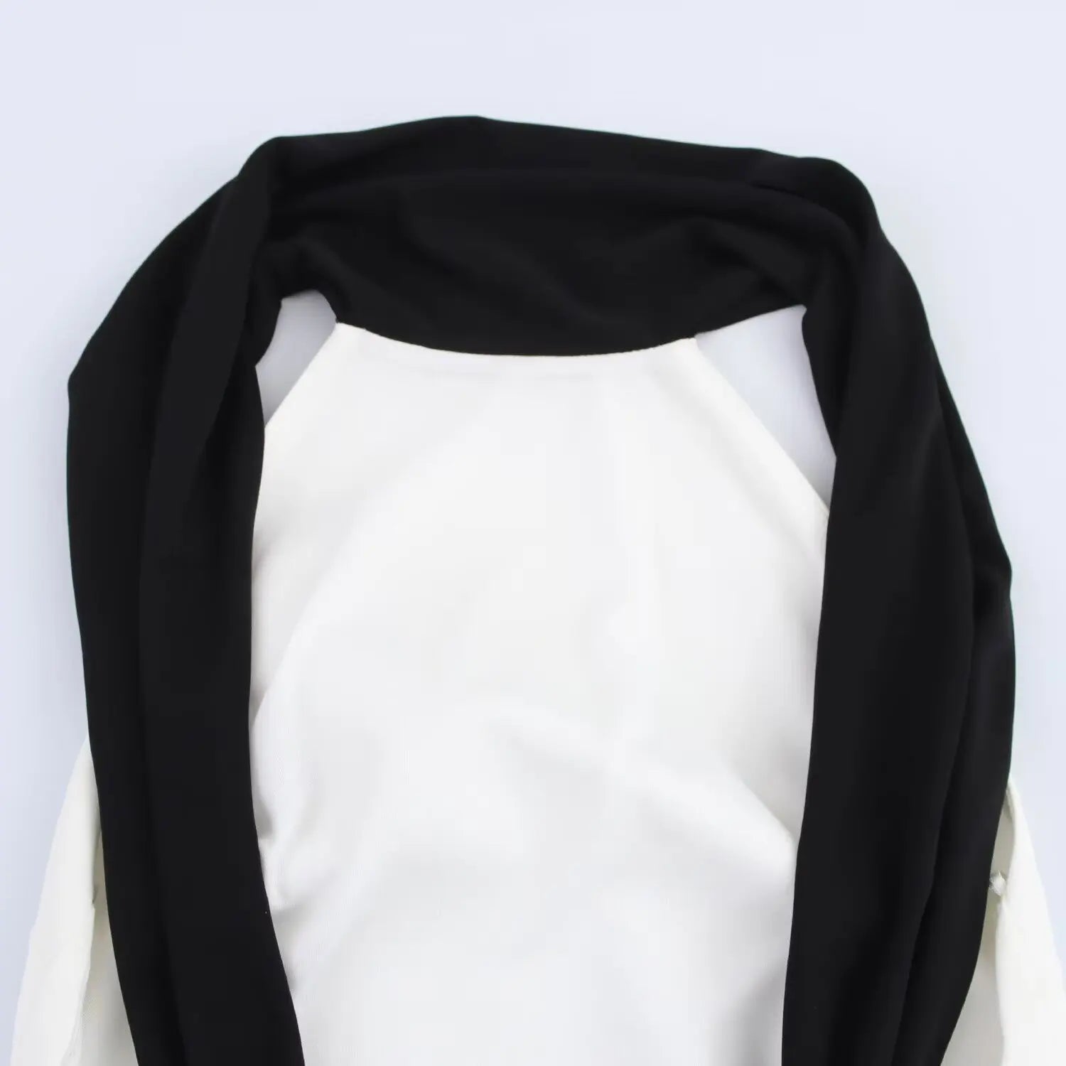 NOVA STORE Abito corto estivo da donna, bianco, con collo alto, senza maniche, schiena scoperta e cerniera, stile vacanze, sexy.