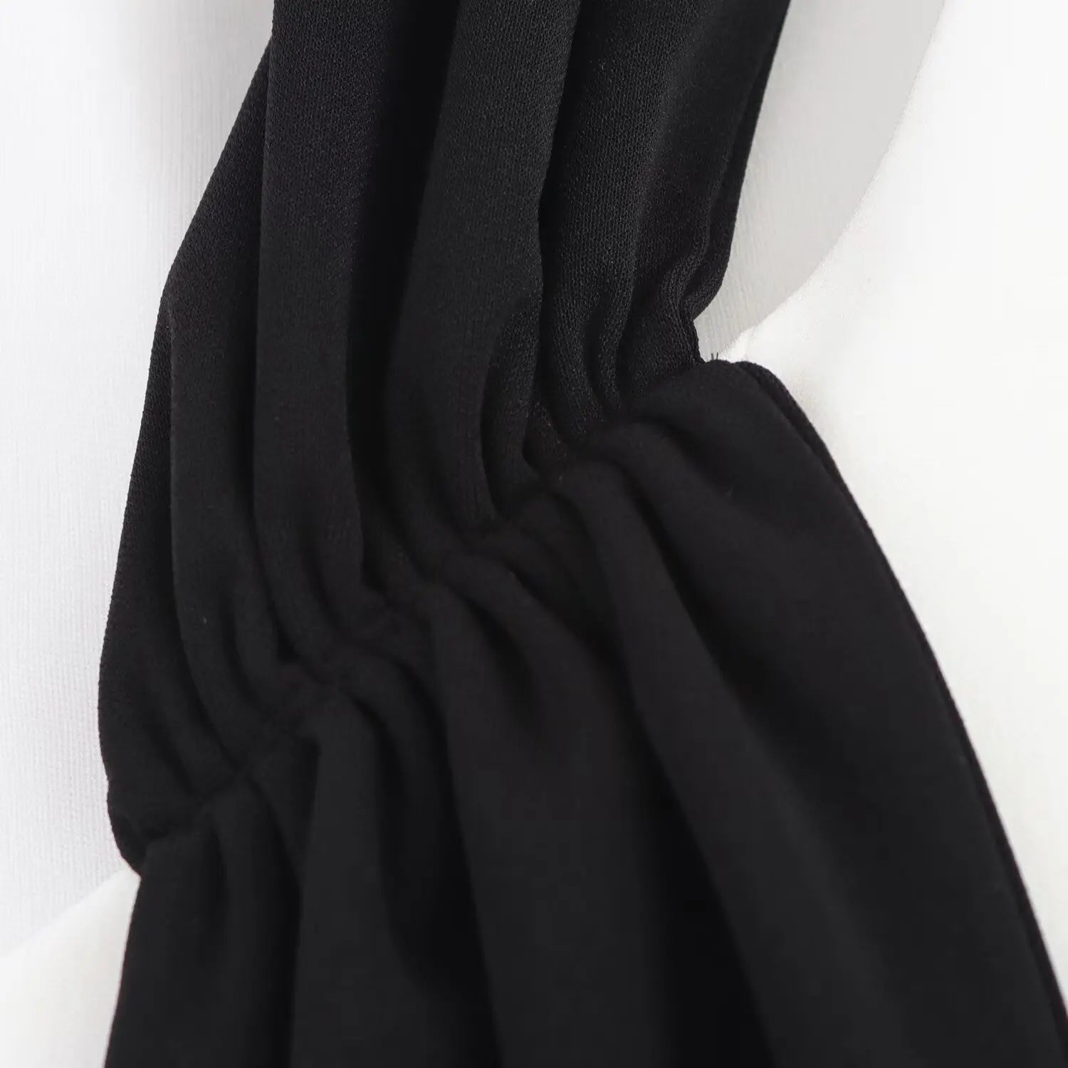 NOVA STORE Abito corto estivo da donna, bianco, con collo alto, senza maniche, schiena scoperta e cerniera, stile vacanze, sexy.