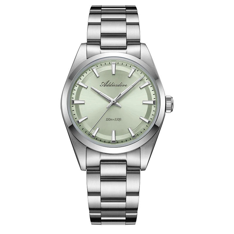 NOVA STORE. Orologio da uomo di lusso super luminoso in acciaio inossidabile , Orologi al quarzo